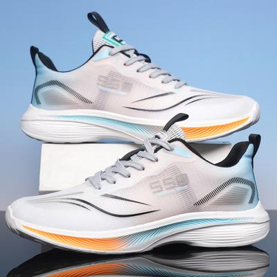 Four Seasons Couples Sneakers Breathable Large Size Ultra Light Competitive Sports Boys Running Shoes Versatile Women's Shoes