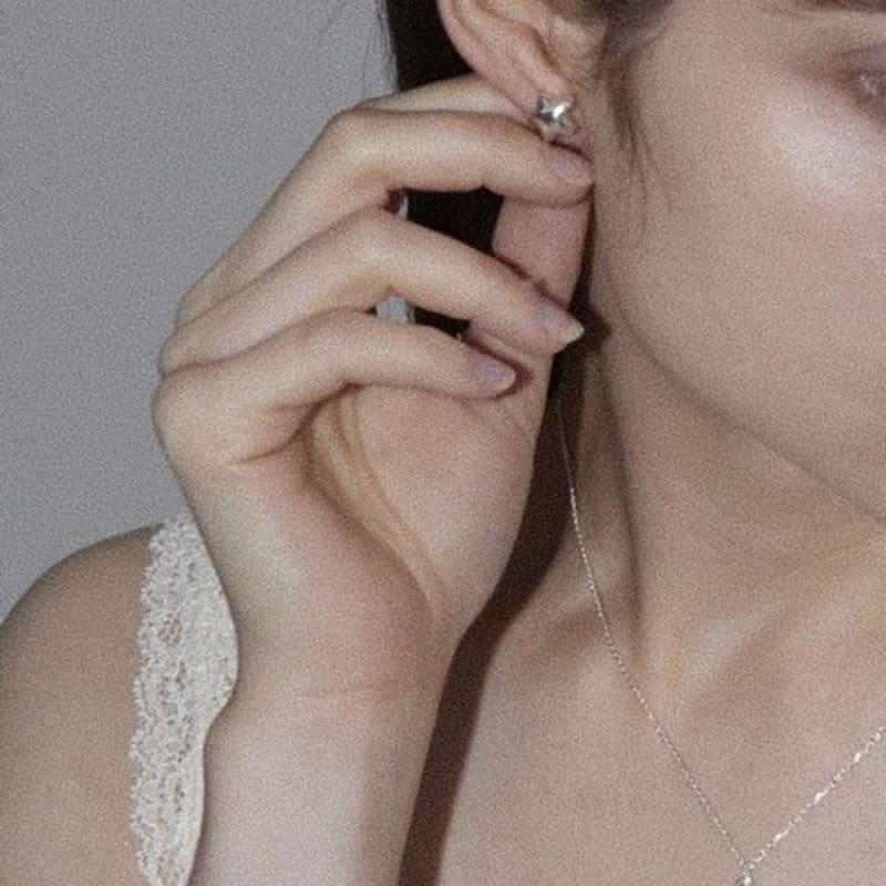 Salted Petit Star Earring