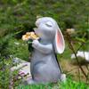 Simulation Small Animal Garden Decoration Resin Rabbit Garden Ornaments