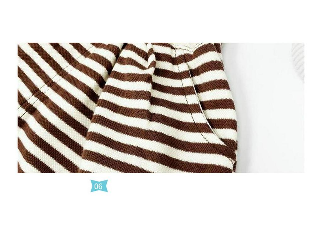 Kids' 2024 Korean Striped Harem Pants - Spring Mid-Waist Trend for Small & Medium Children