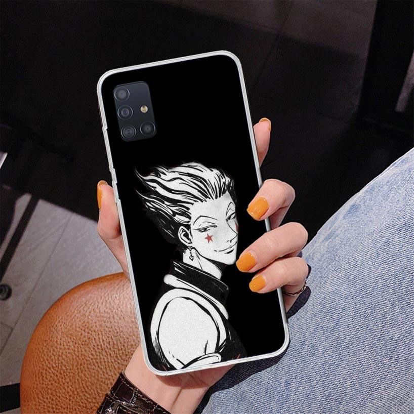Black White Hunter X Phone Case For Samsung Galaxy A52 A32 A22 A12 A51 A31 A50S A30S A20S A10S Note 20 Ultra 10 Plus S10 A72 A71
