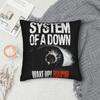 Warm Living Room Systems of A Down Wake Up Tour  Decorations Pillowcase Accessories  Pillow Covers Zippered Multiple Sizes