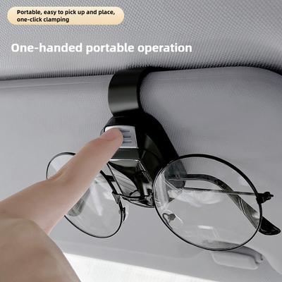 Glasses Clip, Car Sun Visor Sunglasses Storage Bracket For Civic Accord Odyssey Avancier UR-V Toyota Sienna CR-Z
