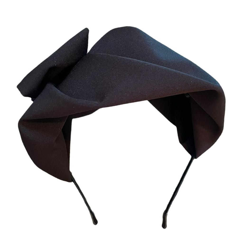 Elegant Muslins Hairband Breathable Half Hat Headbands Women Evening Hair Hoop for Stylish Women