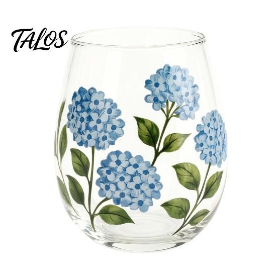 Elegant Gilded Rim Glass Cup, Egg Shape Clear Lead-Free Crystal Enamel Painted Golden Water Cup Vintage Drinking Tumbler, Large Capacity Glassware for