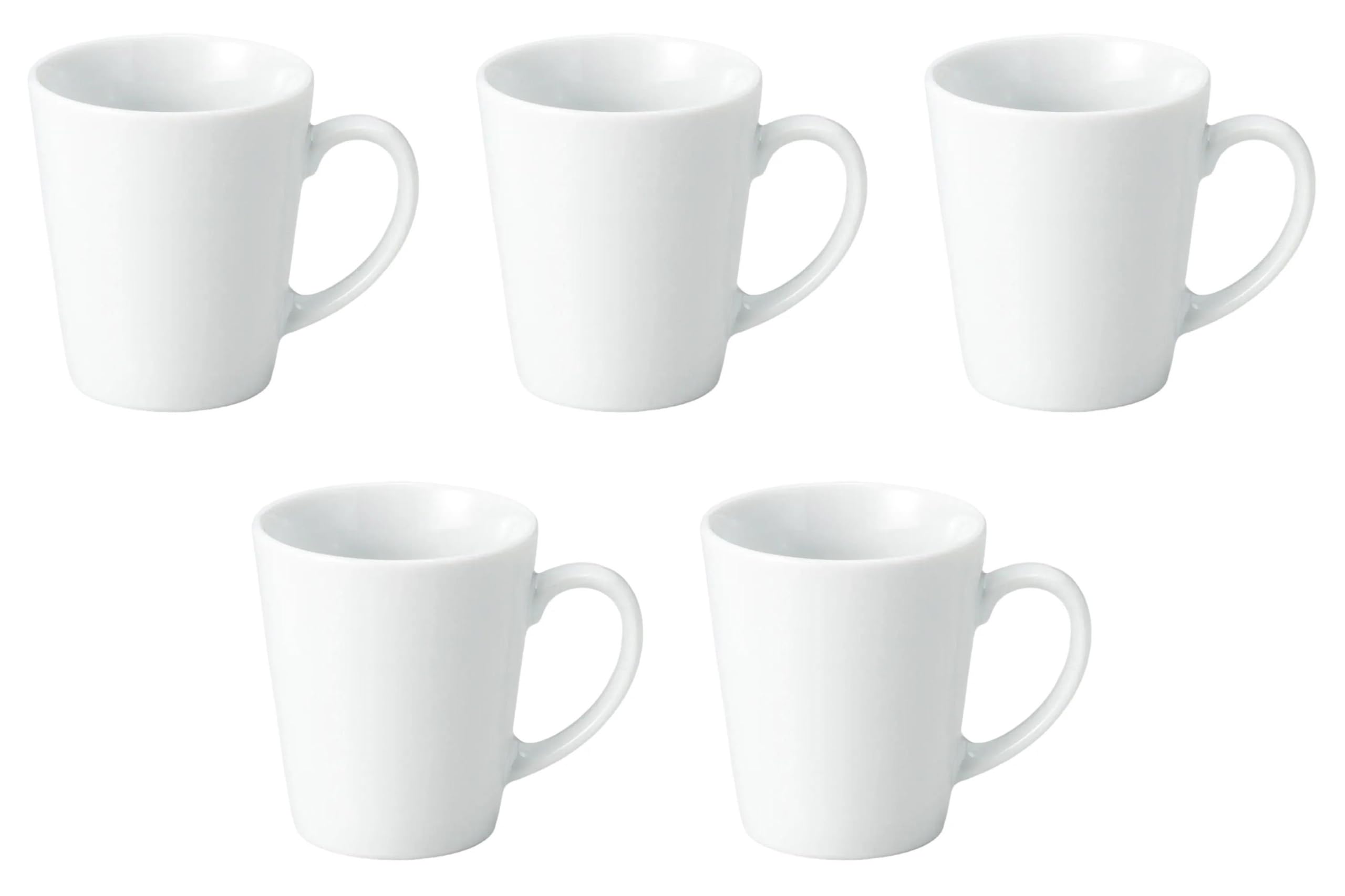 

Набор из 5 кружек BS x 8 x см Кружки Сетомонохонпо [11.3 9.3 (250 куб.см)] белый