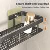 Waterproof Wall-Mounted Shelf Rack Thicken Cosmetic Storage Box Durable Toilet Shelf  Home