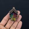Rainbow Solar Quartz 999 Copper Wire Wrapped Pendant, Handmade Gemstone Pendant Jewelry, Gifts For Wife Brand New Pendant