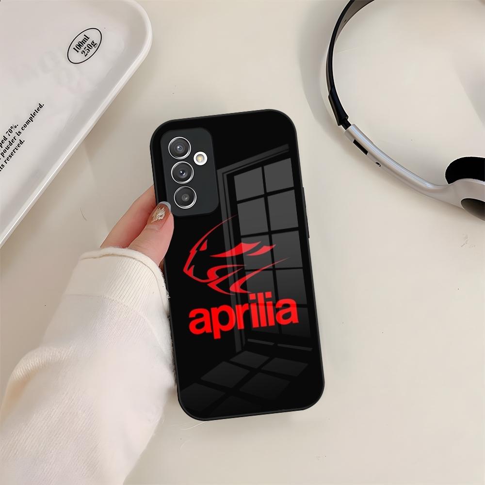 Cool A-Aprilias Racing Phone Case Glass For Samsung S24 S26 S23 S20 S25 S21 S22 Ultra Fe Plus A05 A06 A16 A26 A36 A56 Coque