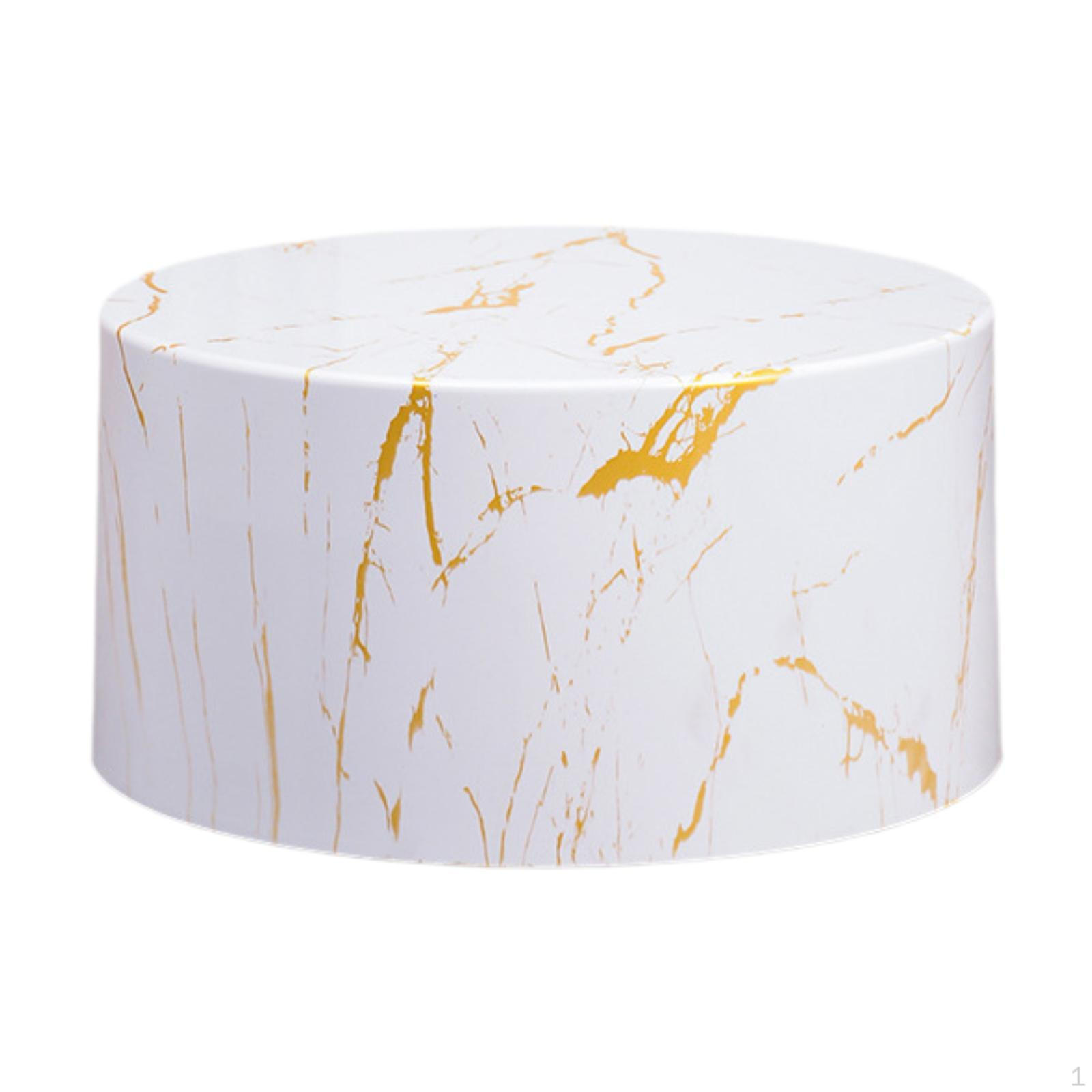 

Bridal Shop Cylinder Plinth Raiser Stand, Round Mannequin Display Pedestal Stand for B