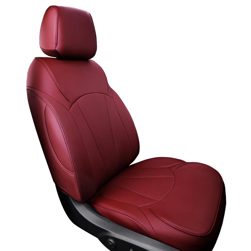 Buick Envision All-Season Full Surround Leather Seat Cushion with Embroidered Logo for Five Seats