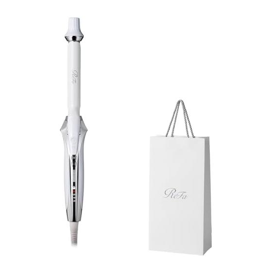 [Official Store Exclusive] ReFa Curl Iron Pro 19mm/ReFa CURL IRON PRO 19mm (White) Hair Arrangement Guidebook Included Hair Iron