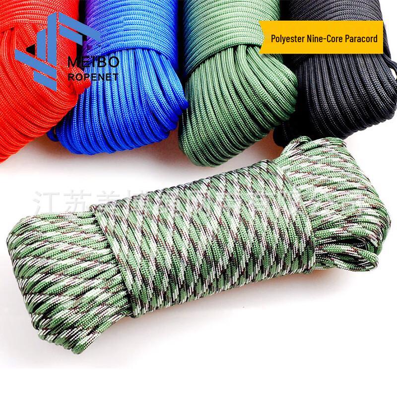 MABOO 550 Nine-Core Paracord Climbing Rope