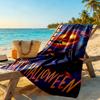 Halloween Beach Towel Super Soft & Absorbent Comfortable Lightweight Suitable for Swimming, Gym, Camping, Yoga Vacation