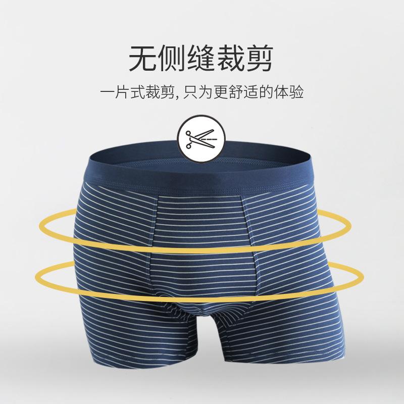 Men's Underwear Elastic and Comfortable Square Leg Pants Men's Underwear Square Leg Pants for Men