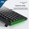 AOC KM160 Wired Keyboard and Mouse Combo with Mouse Pad