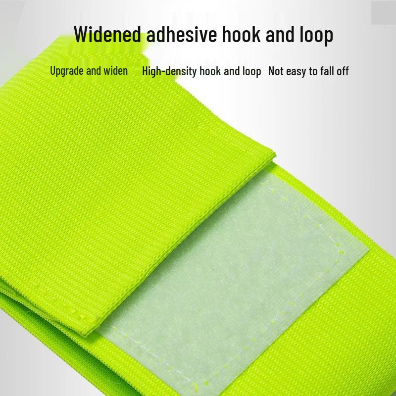Universelles C-förmiges elastisches Kapitän-Armband für Fußball & Basketball - Anti-Drop-Klettverschluss, Passend für Erwachsene & Kinder