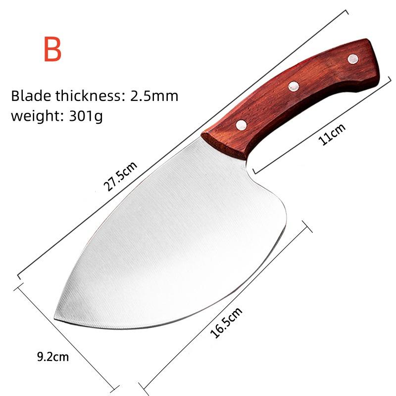 Fish Boning Knife Professional Tool Cooking Kitchen Knife Seafood Market Aquatic Slaughter Fishing Butcher Knife Meat Cleaver