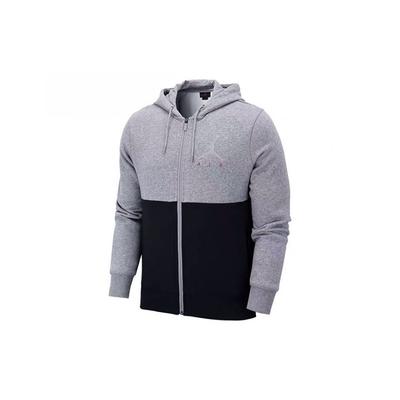 Basketball Casual Hooded Jacket Men Outerwear Black Grey CK1353-091