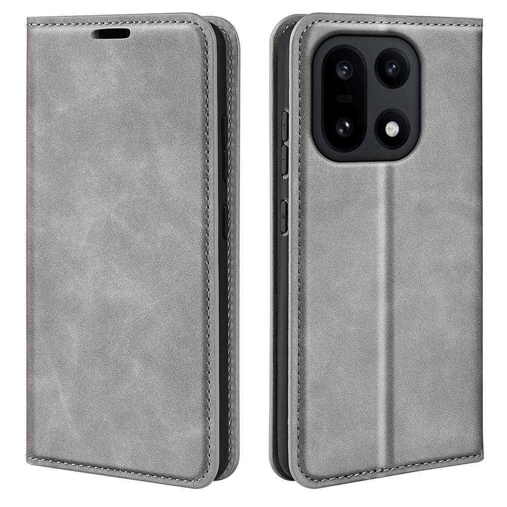 For OnePlus 15 5G Case Skin Touch Leather Wallet Phone Cover