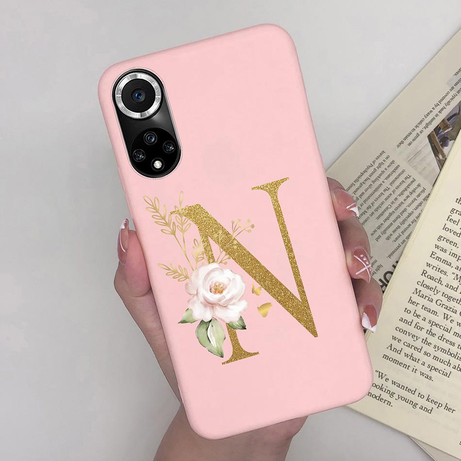 Für Huawei Nova 9 SE Pro Hülle Niedliche Buchstaben Weiche Silikonhülle Für Huawei Nova9 Pro Nova 9SE Handyhülle Fundas Stoßfester Bumper