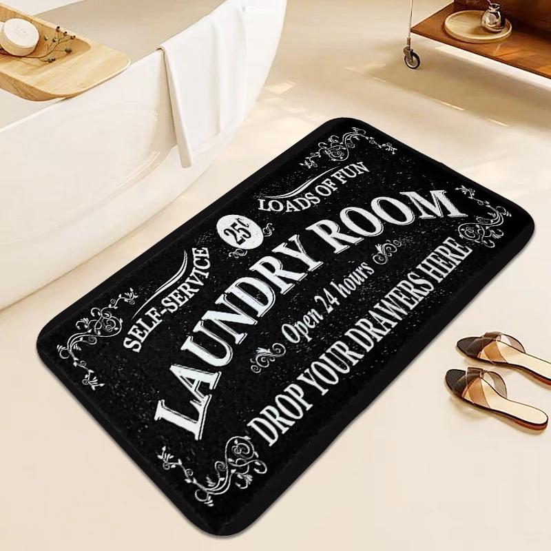 Carpet Laundry Room Outdoor Entrance Doormat House Entrance Mat Anti Slip Home Decorations Hallway Sleeping Room Rugs
