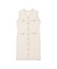 Rene J Tweed Round Knit Dress