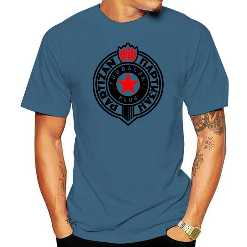 Men Cotton Brand Tshirt PARTIZAN Belgrade T-Shirt Top Quality Tops TEE Shirt For Men Women Tshirt Brand Teenager Tshirts
