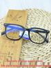 Women's High Diopter Black Square Myopia Eyeglass Frames - Full Frame Transparent Celebrity Glasses