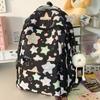 Schoolbag Children Elementary School Girls High Value Ins Large Capacity High School Printed Backpack