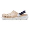 Crocs Duet Max Eva Wygodne Puste Klapki Obuwie Unisex Beżowe 208776-2DS