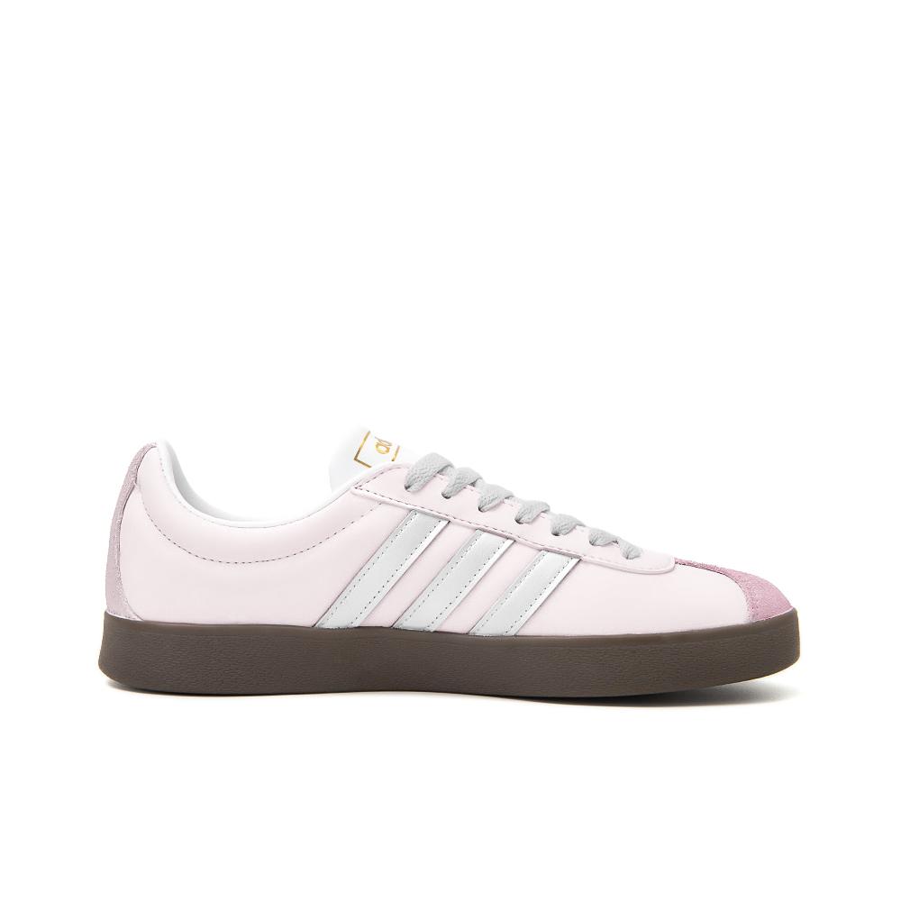 adidas Neo VL Court 2.0 Wear Resistant And Lightweight Low Top Skateboard Shoes Unisex Pink ID6015(Team354-)