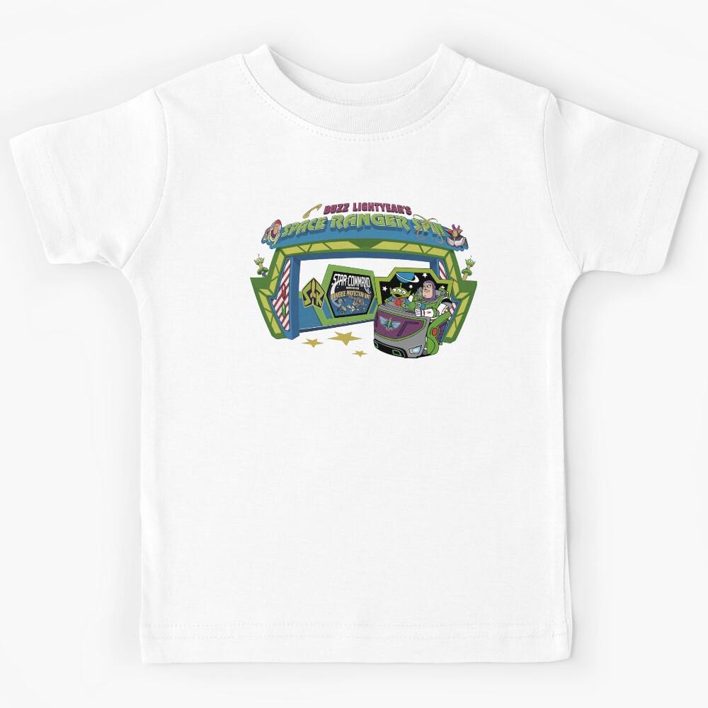 Vintage Cartoon Toy Space Travel Alien Scifi Movie Cosmic Kids T-Shirt 140