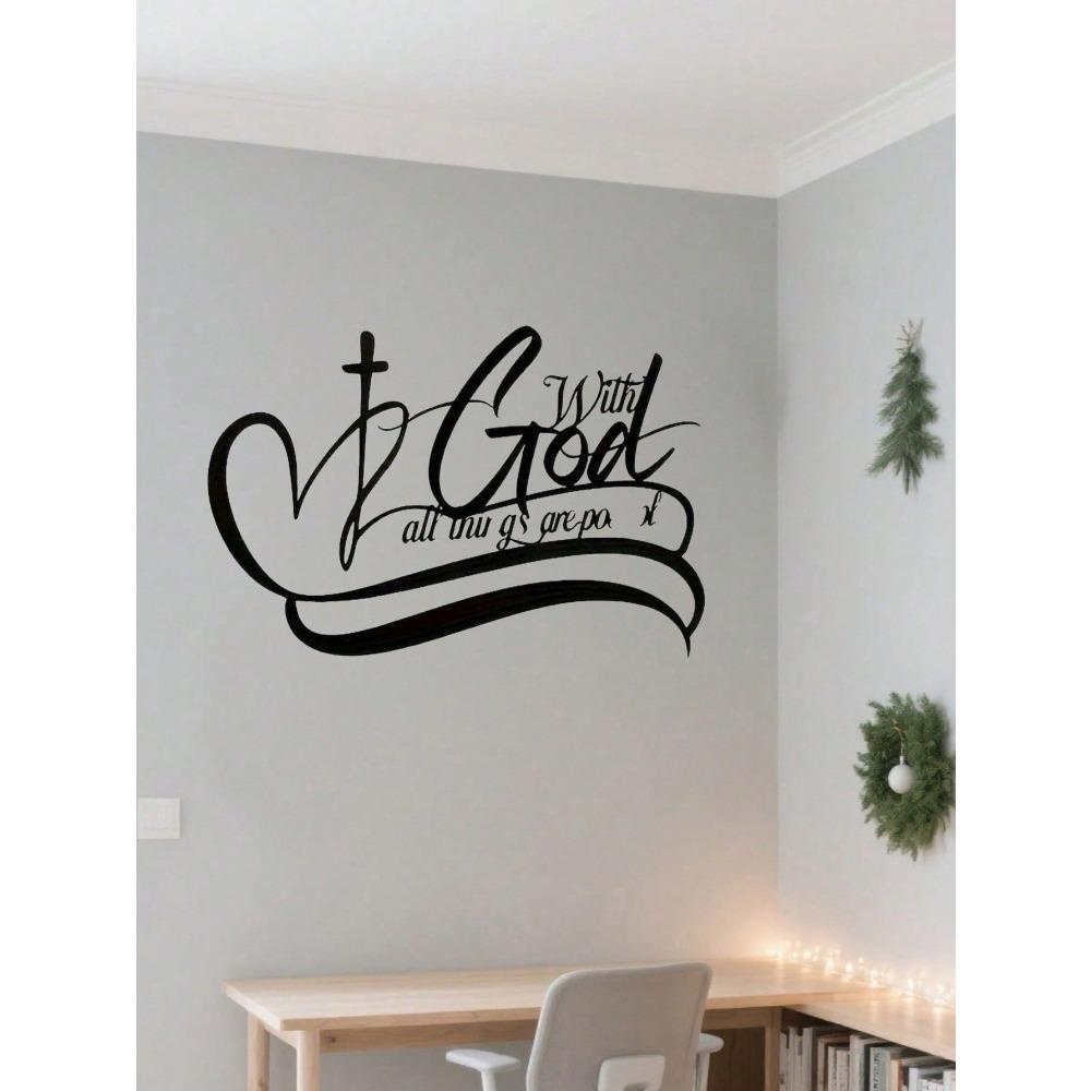 Wrought Iron Wall Art Home Decor Metal Wall Cross for Garden Easter Christmas Gift