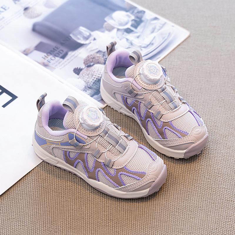 

Girls sports shoes 2025 new summer children s shoes little girl mesh breathable spring and autumn mesh shoes girl 37
