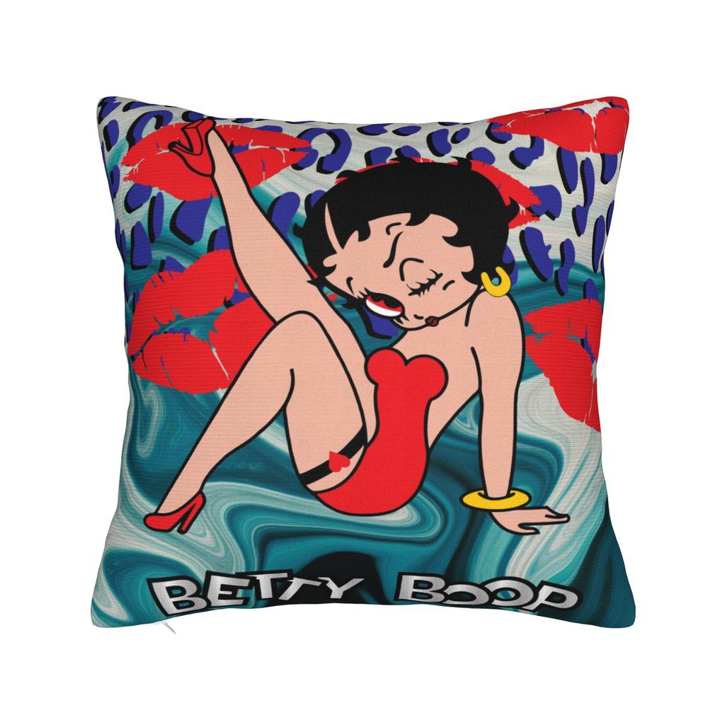 B-boopes b-bettyes Povlak na polštář Produktový potisk na povlak na polštář Povlaky na polštáře Domácí dekorace Čtvercový Více velikostí