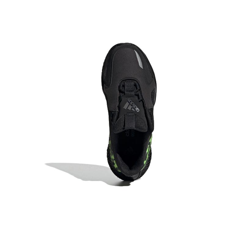 Adidas 4Uture RNR J Abrasion Resistant Low top Kids' Running Shoes Black Green Teenagers EG1777