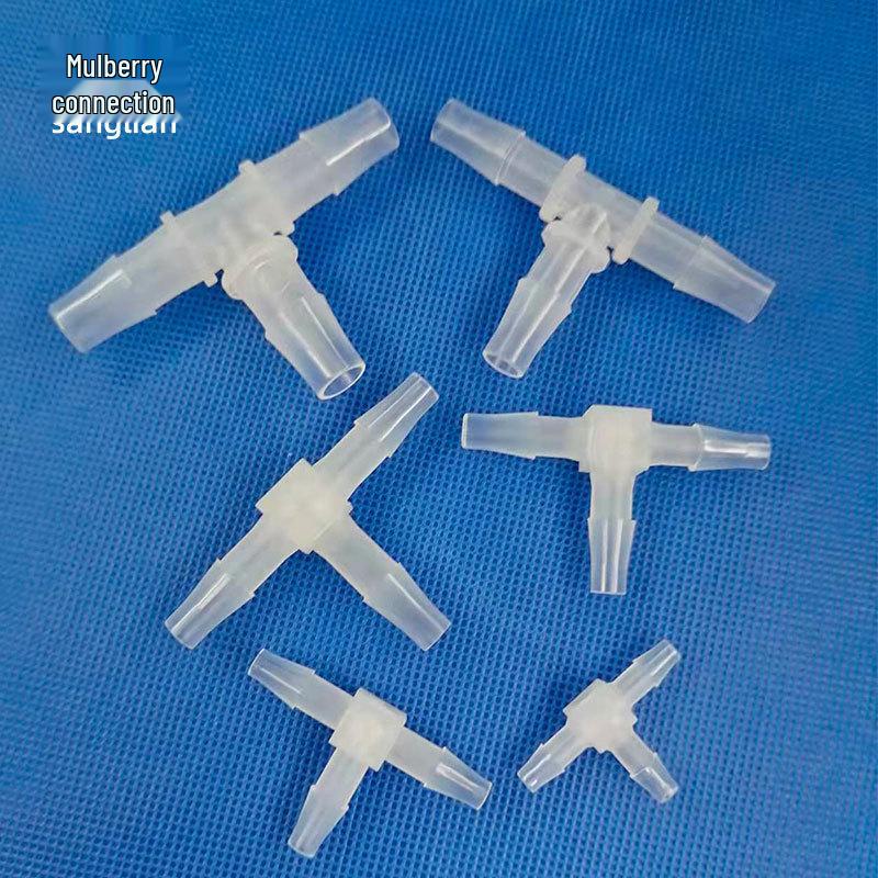 

Sanglian Изготовленный на заказ микро равнопроходной пагодообразный Т-образный пластиковый соединитель для шланга 8T-type tee white