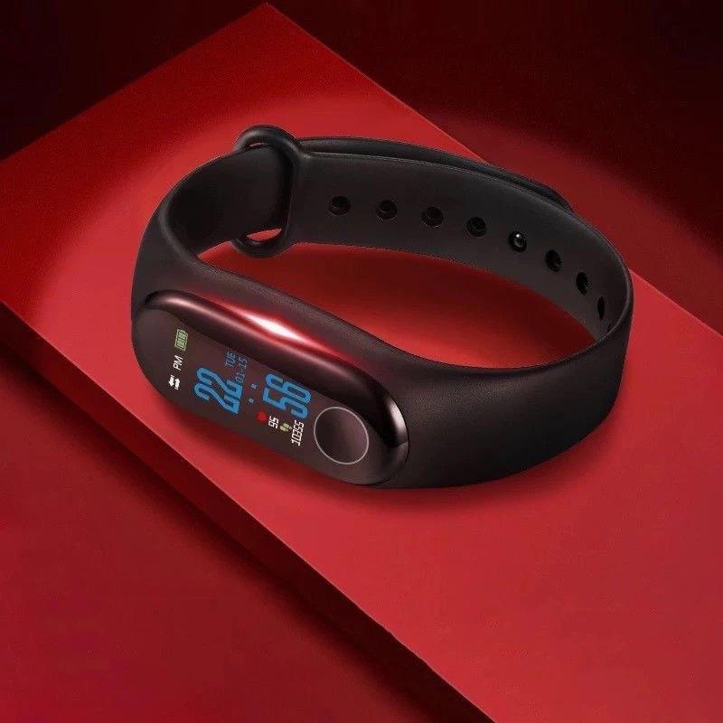 Inteligentný náramok: Multifunkčný športový krokomer, Budík a Bluetooth hodinky s dlhou výdržou batérie pre mužov a ženy
