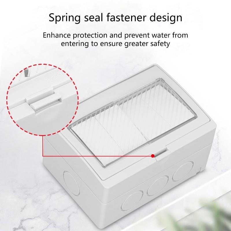 Durability Flame Retardant Materials Switches Enclosures Suitable For Villas Factories And Sites With Longevities