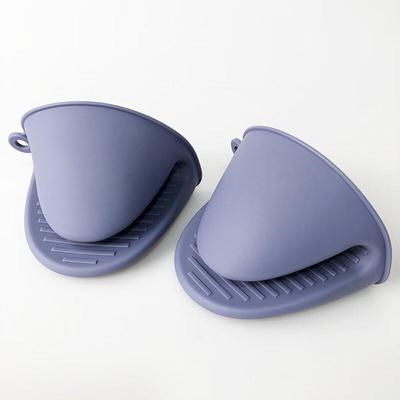 ZISIZ XMAN+ Fünf-Finger Verdickte Silikon-Ofenhandschuhe