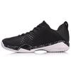 Li Ning Frontier Shadow Pro2.0 Pu Cushioning Rebound Low Top Badminton Shoes Unisex Black AYAN013-3