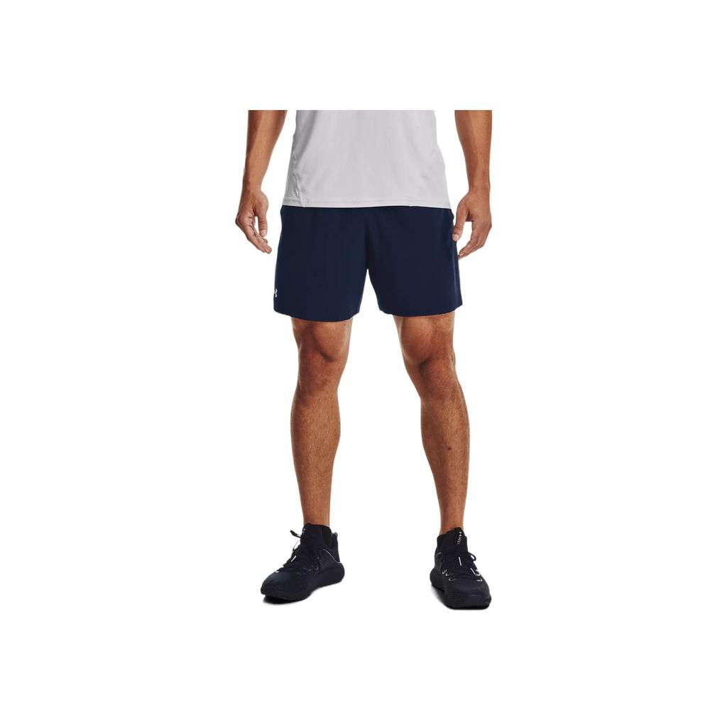 Under Armour Woven Series Logo Micro Badge Woven Training Shorts Men Shorts Academy-Blue 1365212-408
