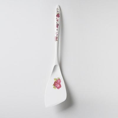 Vintage Blumen-Melamin-Kochgeschirr Dreieckiger Pfannenwender