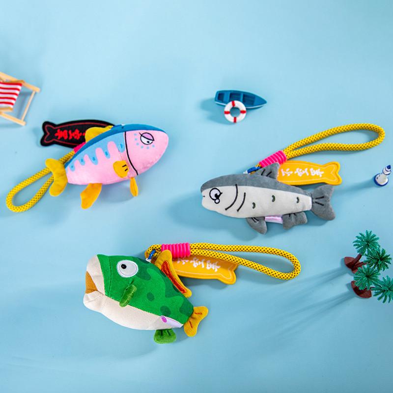 Fish Keychain Plush Toy With Pp Cotton Filling For Kids And Adults