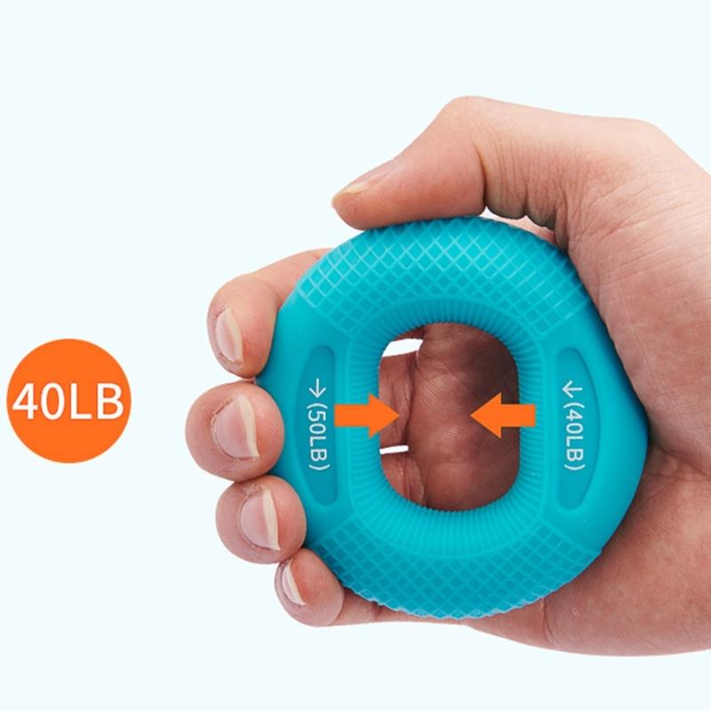 Silicone Hand Strengthener Grip Ring Finger Strength Training Expander