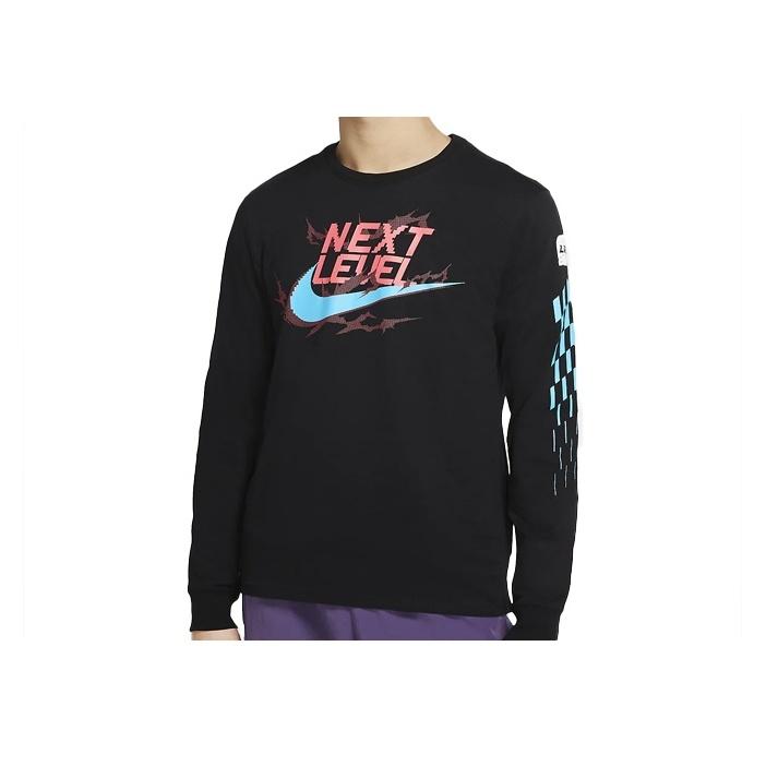 Nike LPL Collaboration Print Long Sleeve T-Shirt Men Tops Black DA5004-010