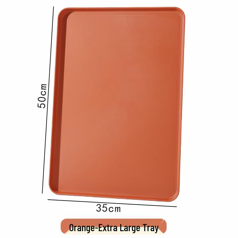 Morona Rectangular Plastic Serving Tray