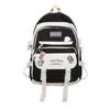 Ins Students School Bags Multi Pockets Large Handbag Cute Teenage Shoulder Bags  Girl