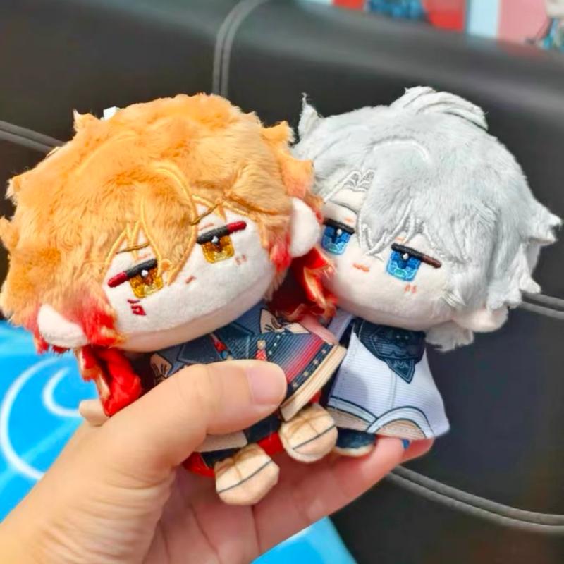 10cm Honkai Star Rail Plush Phainon Mydei Anaxa Hyacine Cute Castorice Dolls Trendy Stuffed Toys Keychain Christmas Gifts Cuddly Fluffy Huggable
